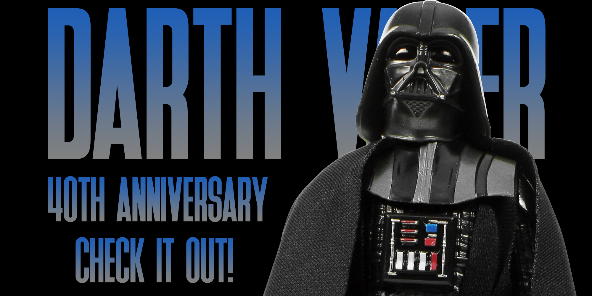 The Black Series Darth Vader ESB 40th Anniversary Added