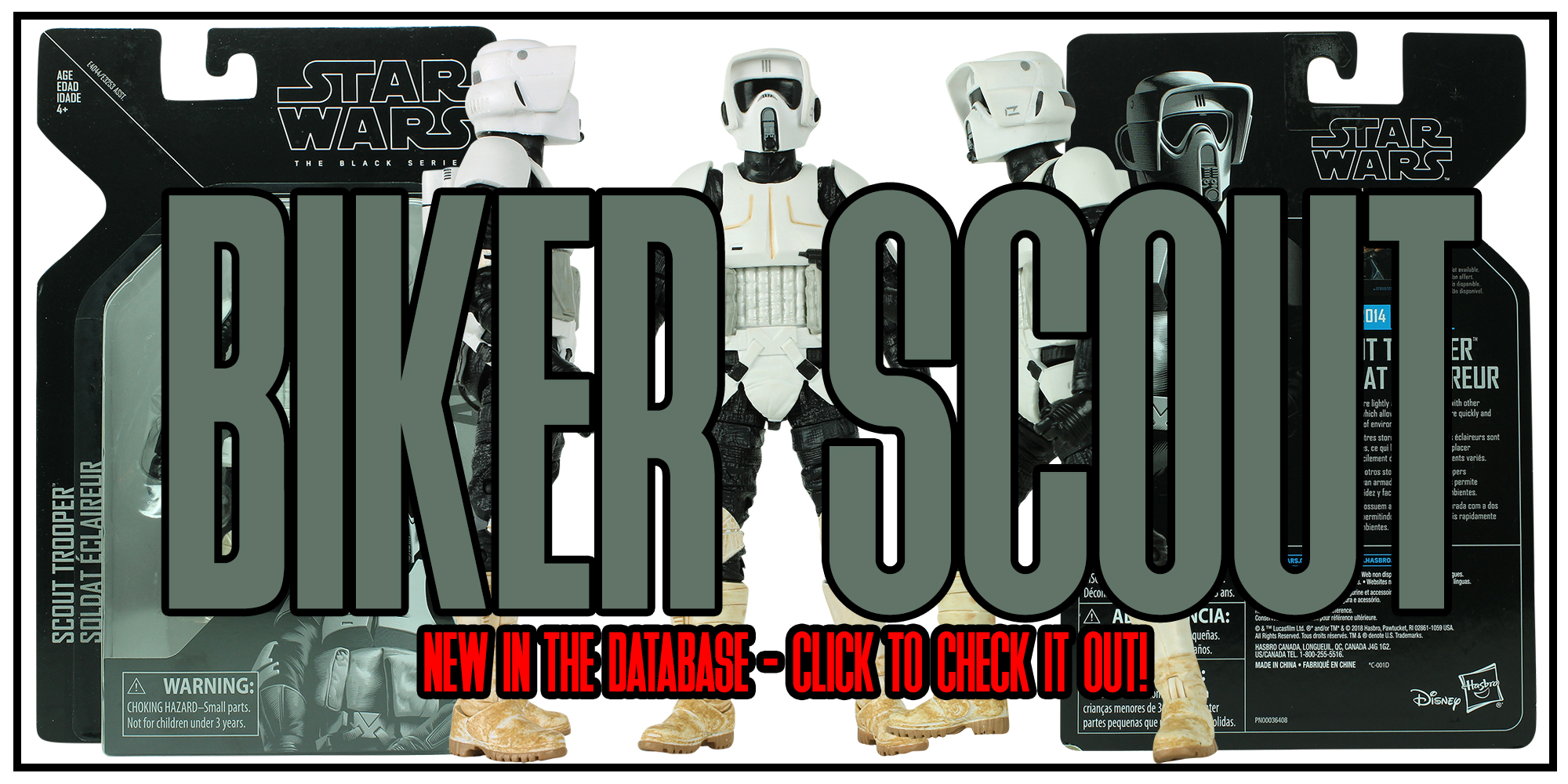New Addition: Black Series 6" Archive Biker Scout