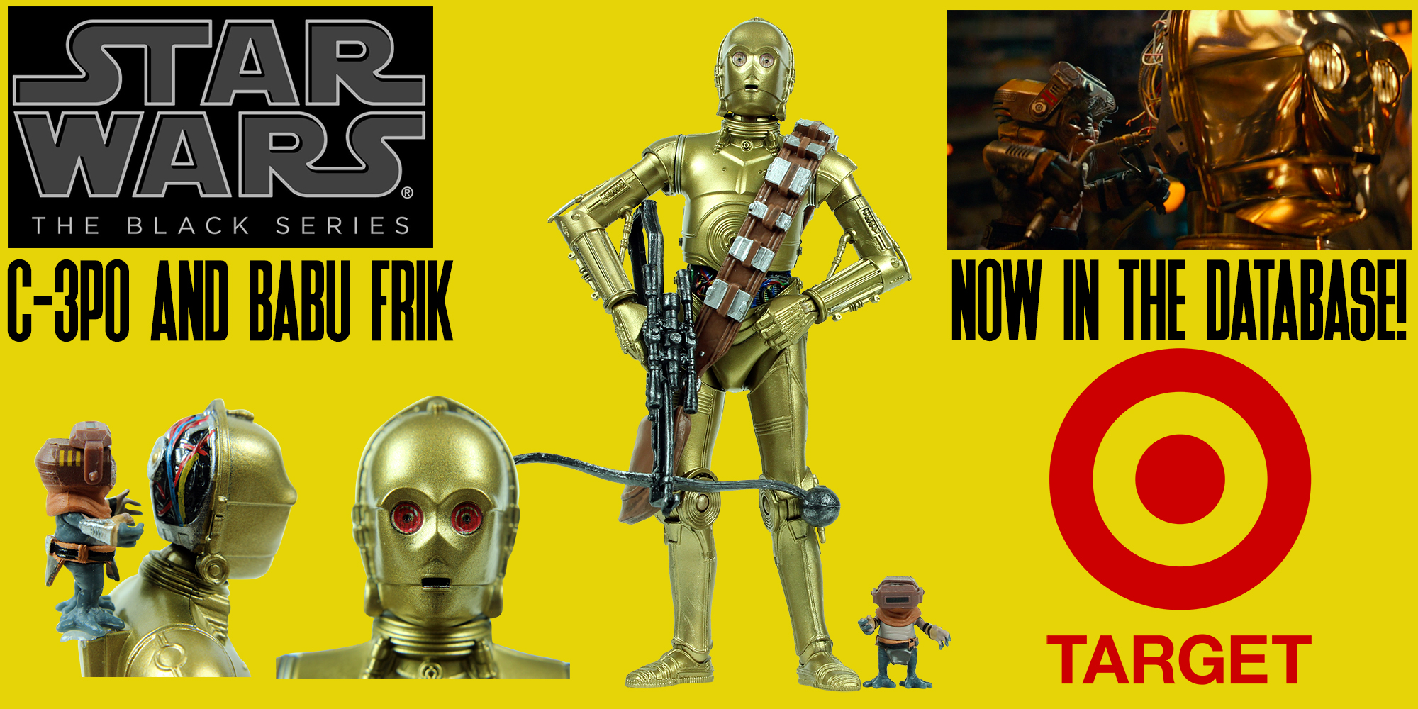 New Addition: Black Series 6" C-3PO And Babu Frik