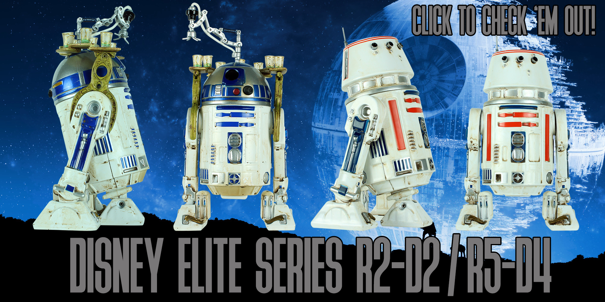 New Additions: Elite Series R2-D2 And R5-D4