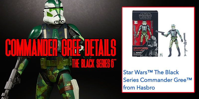 The Black Series Commander Gree Details