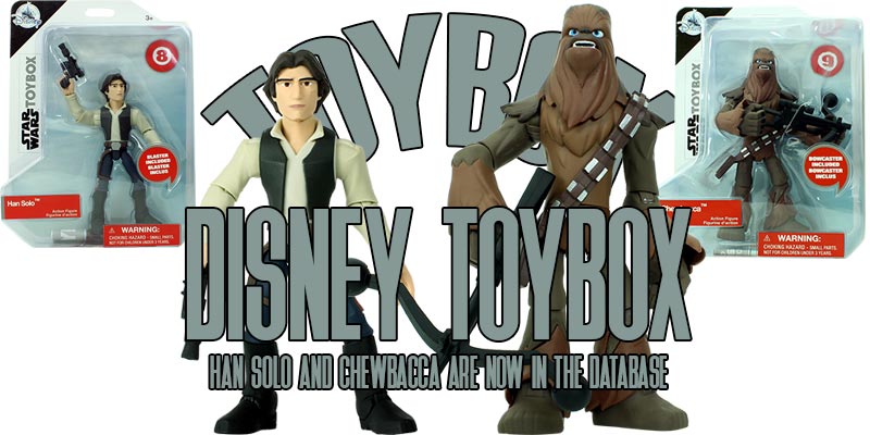 Toybox Han Solo and Chewbacca