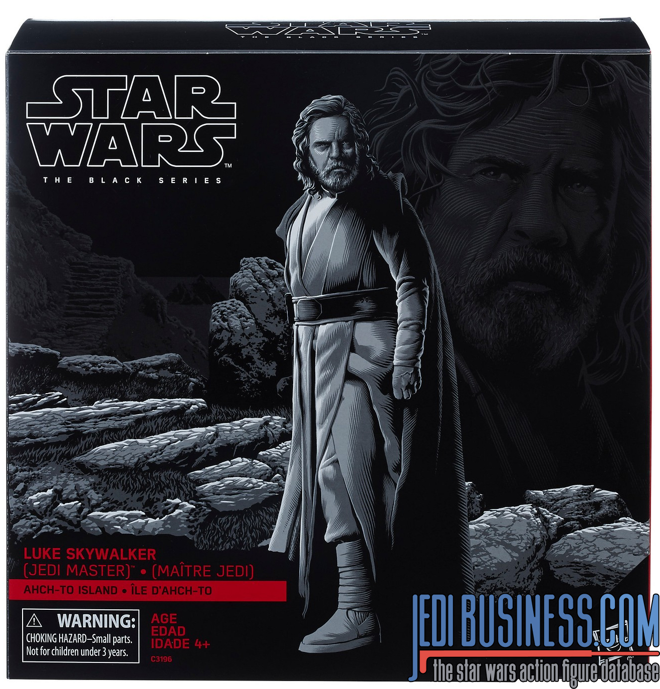 Luke Skywalker With Ahch-To Island Base