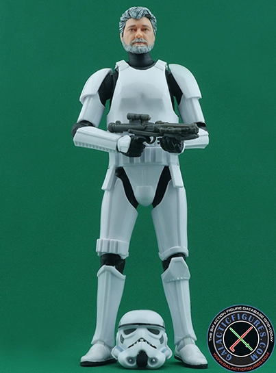 George Lucas In Stormtrooper Disguise Star Wars The Black Series