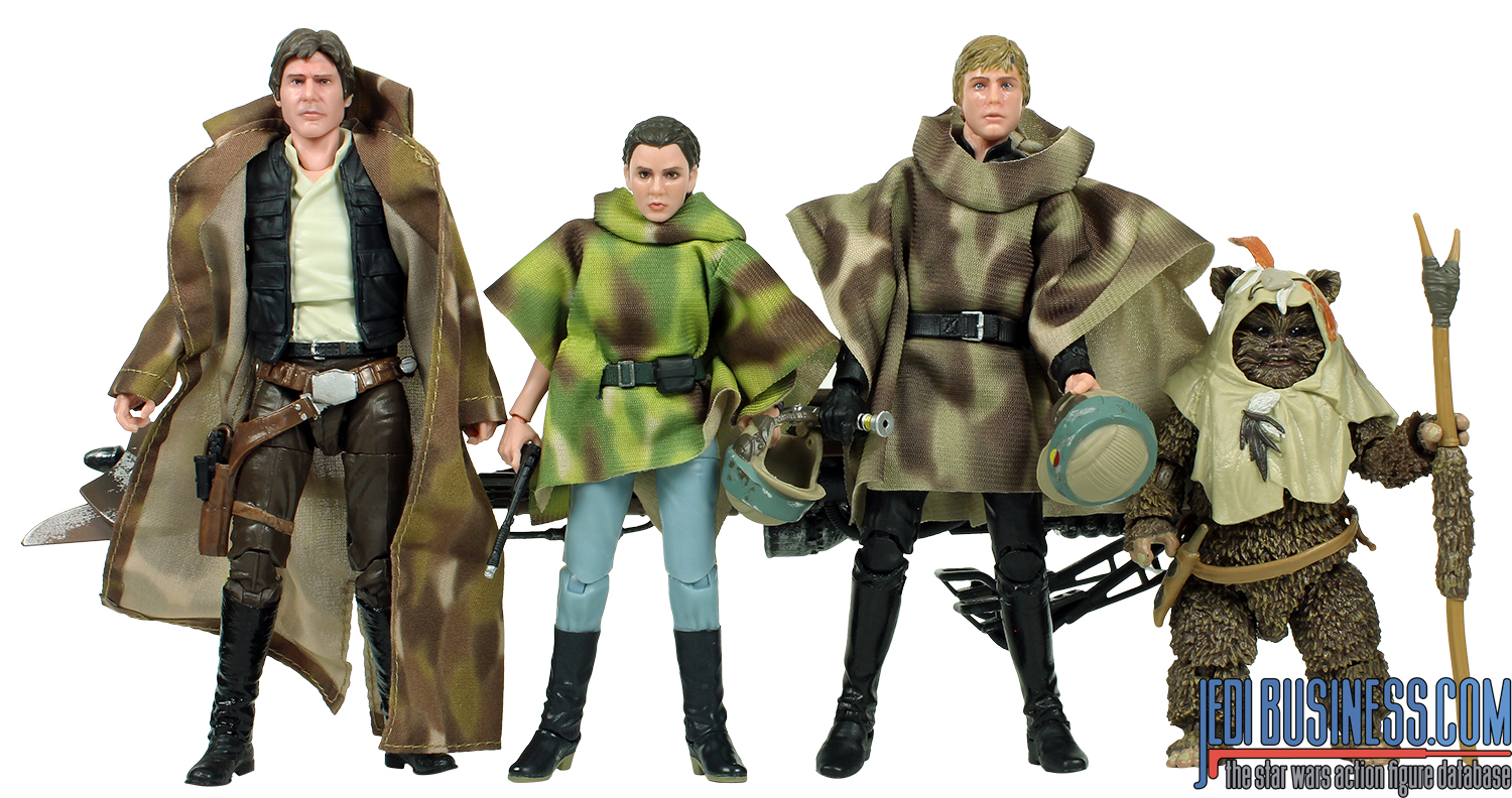 Luke Skywalker Heroes Of Endor 4-Pack