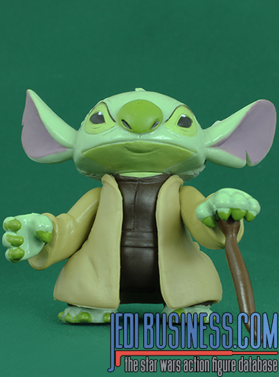 Stitch Series 6 - Stitch As Yoda With Chair Disney Star Wars Characters