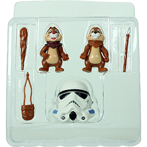 Chip Series 3 - Chip And Dale As Ewoks