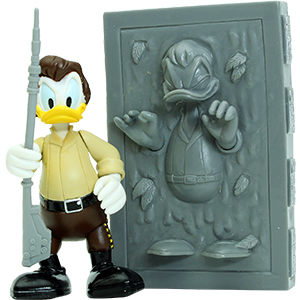Donald Duck Series 4 - Donald Duck As A Carbonite Block