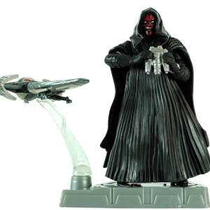 Darth Maul With Sith Infiltrator Trophy