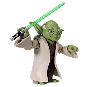 Yoda Lightsaber Spin!