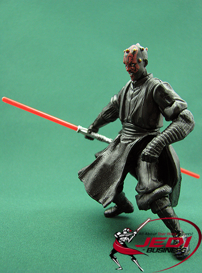 Darth Maul Spinning Lightsaber Action! Movie Heroes Series