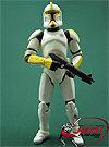 Clone Trooper Commander, Troop Builder 4-pack Ranked Battle Damage figure