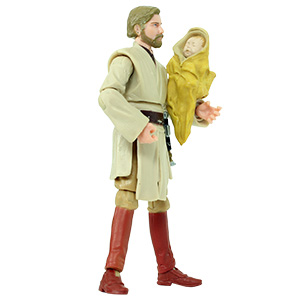 Luke Skywalker Separation Of The Twins With Obi-Wan Kenobi