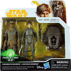Han Solo 2-Pack #4 With Chewbacca (Mimban)