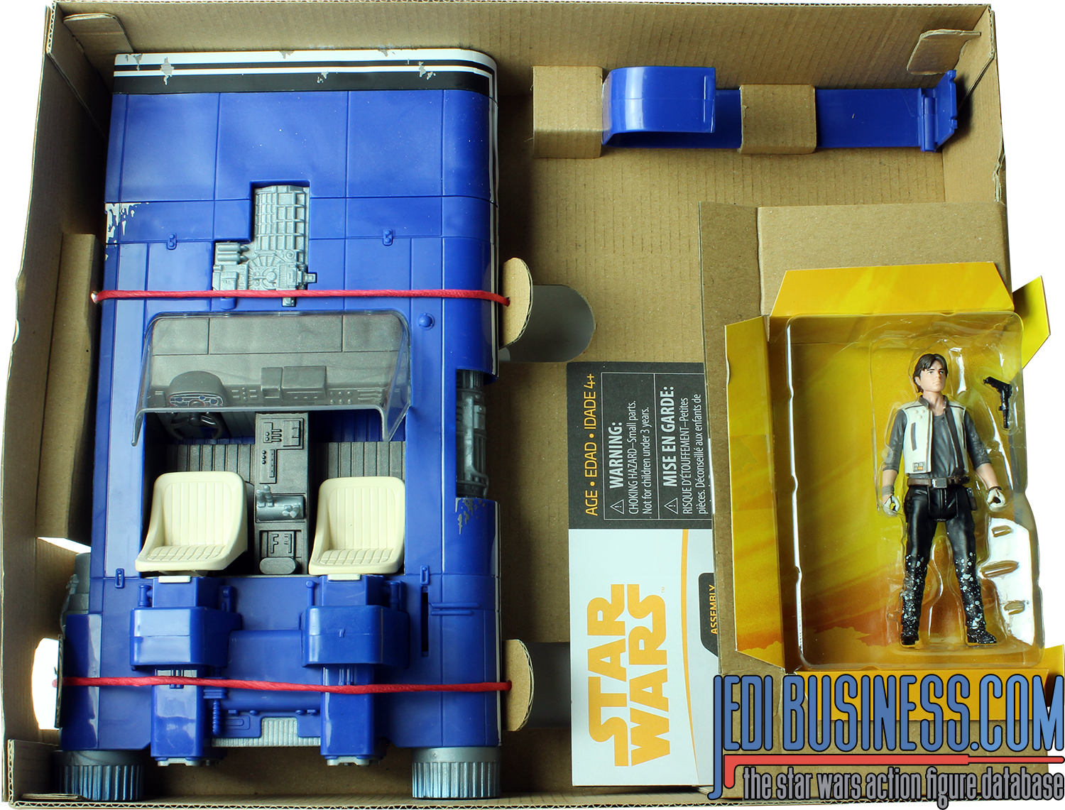Han Solo With M-68 Landspeeder