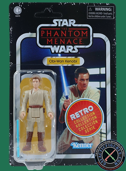 Obi-Wan Kenobi The Phantom Menace Star Wars Retro Collection