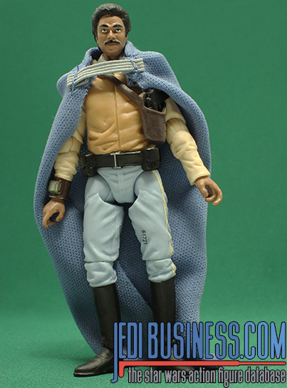 Lando Calrissian figure, blackthree