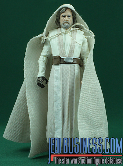 Luke Skywalker figure, blackthree