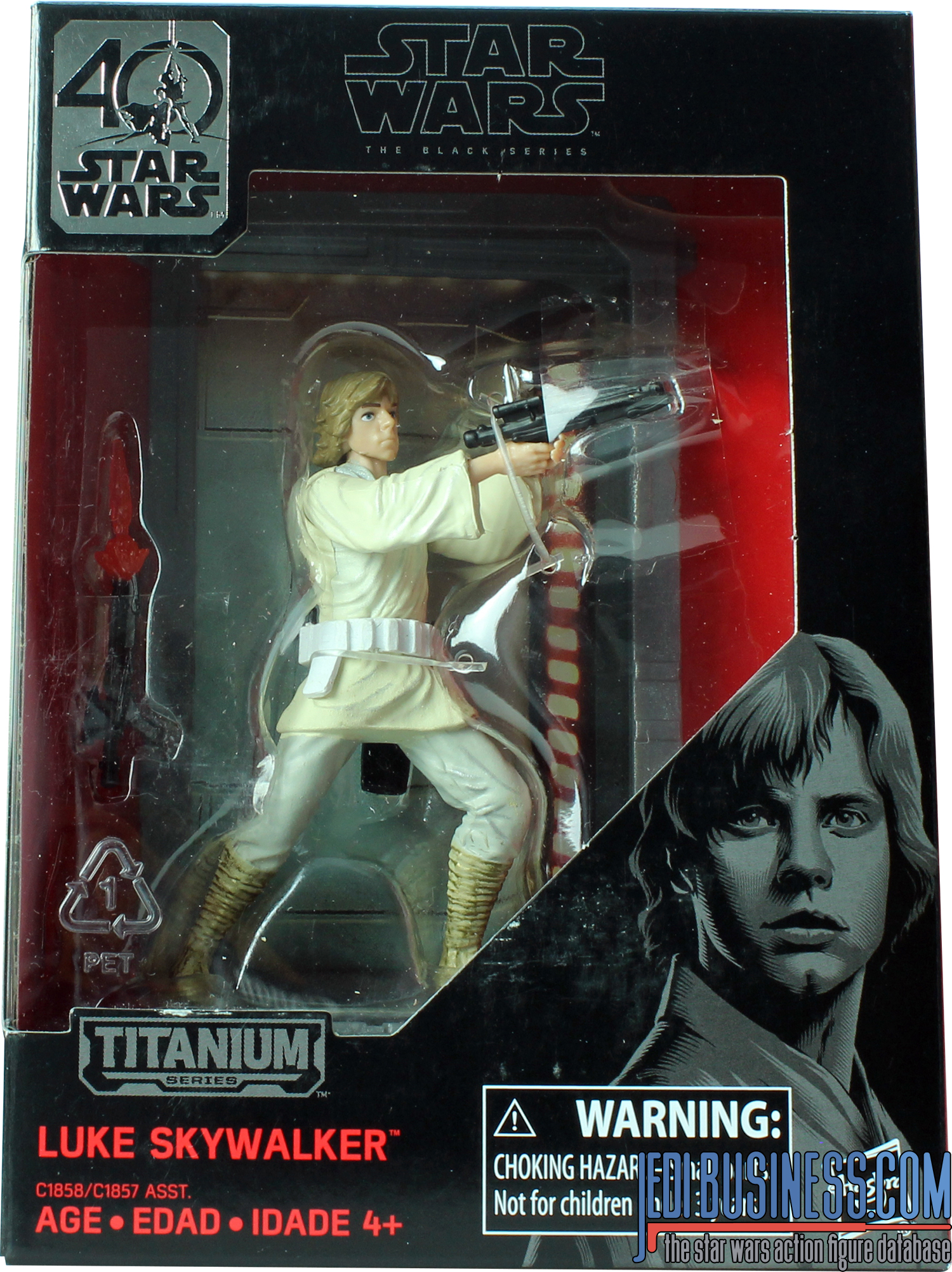 Luke Skywalker 40th Anniversary Titanium Series