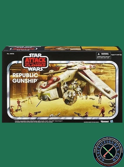 Clone Pilot With Republic Gunship Star Wars The Vintage Collection