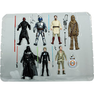 Luke Skywalker Target 8-Pack