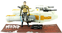 Kanan Jarrus With Y-Wing Scout Bomber
