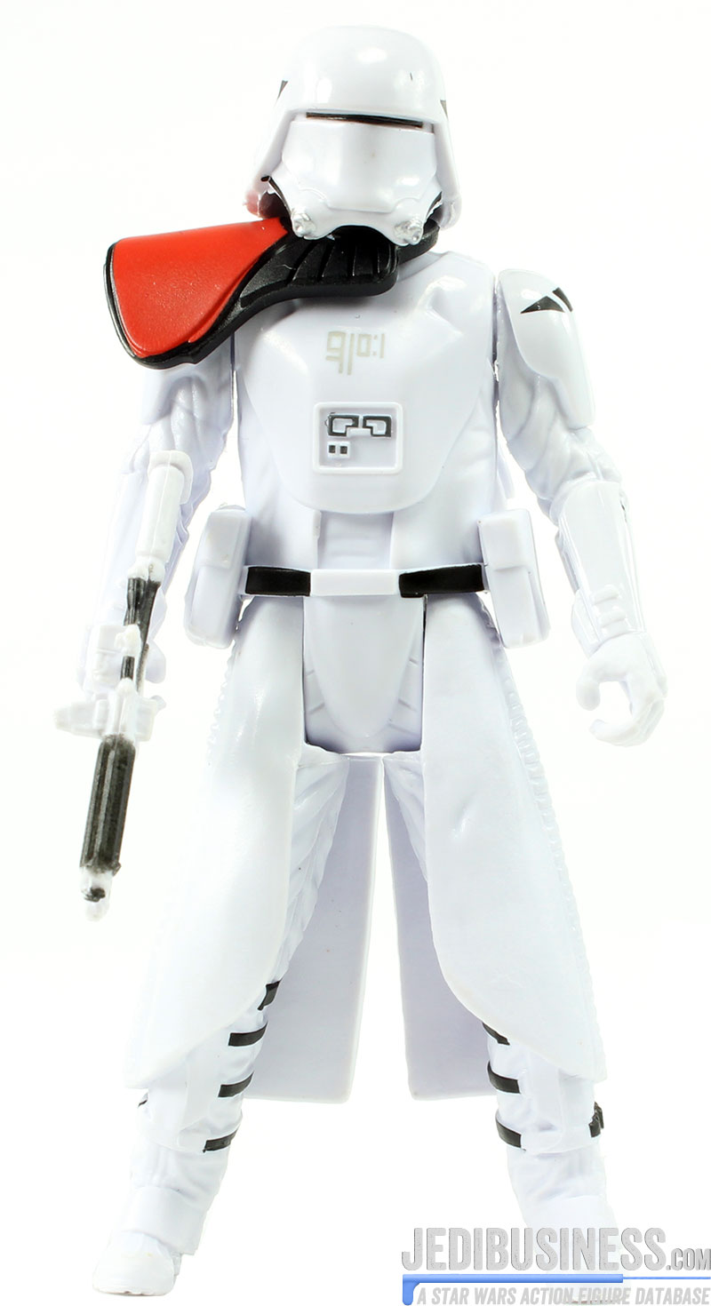 Snowtrooper Officer With First Order Snowspeeder