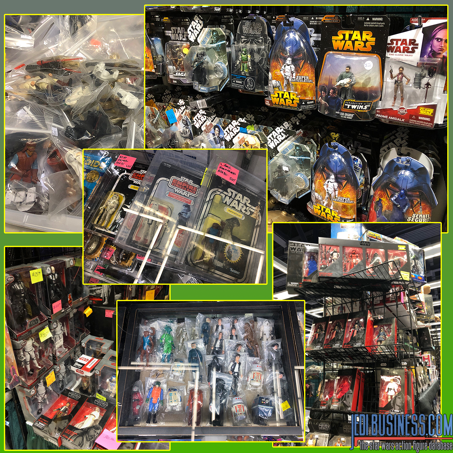 Star Wars Figures At ECCC 2019