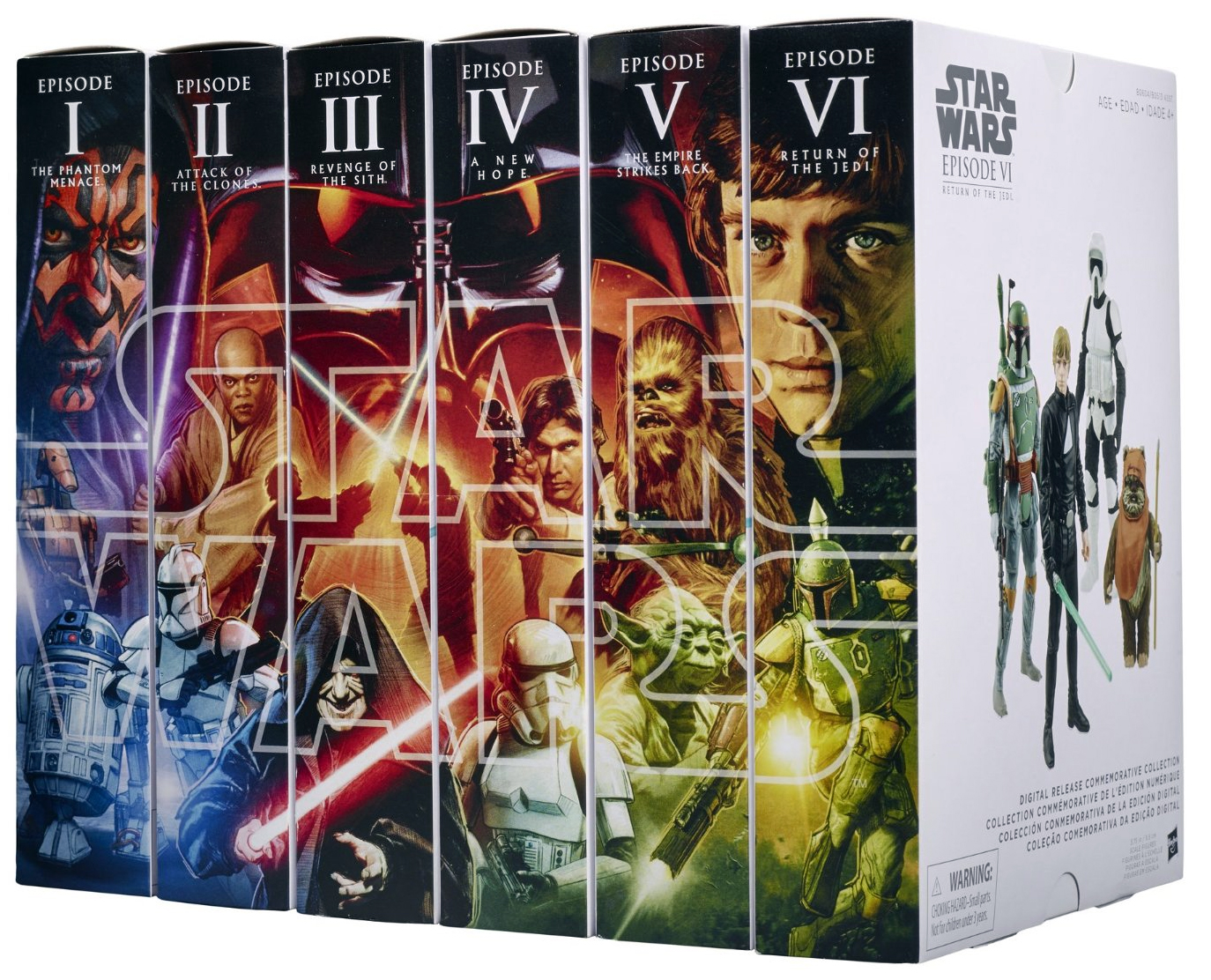 Star Wars Digital Release Commemorative Collection box set
