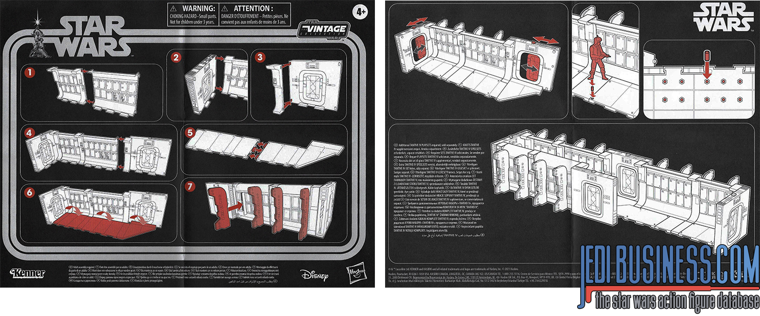 Vintage Collection Tantive IV Corridor instructions