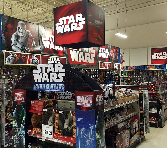 Star Wars The Force Awakens At Toys'R'Us Lynnwood, WA