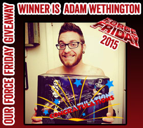 Star Wars Force Friday 2015 Winner Adam Wethington