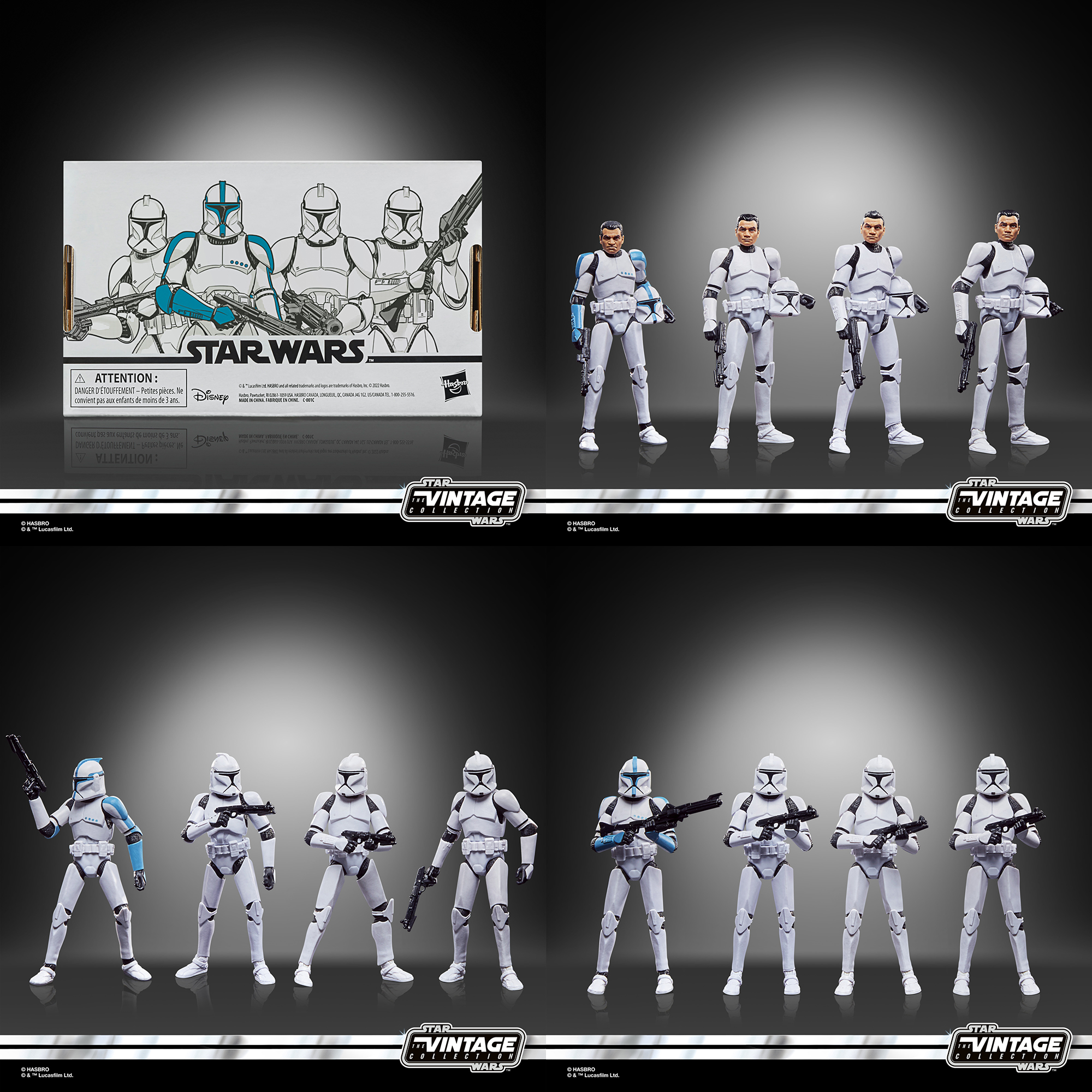 Vintage Collection Phase 1 Clone Trooper Pack