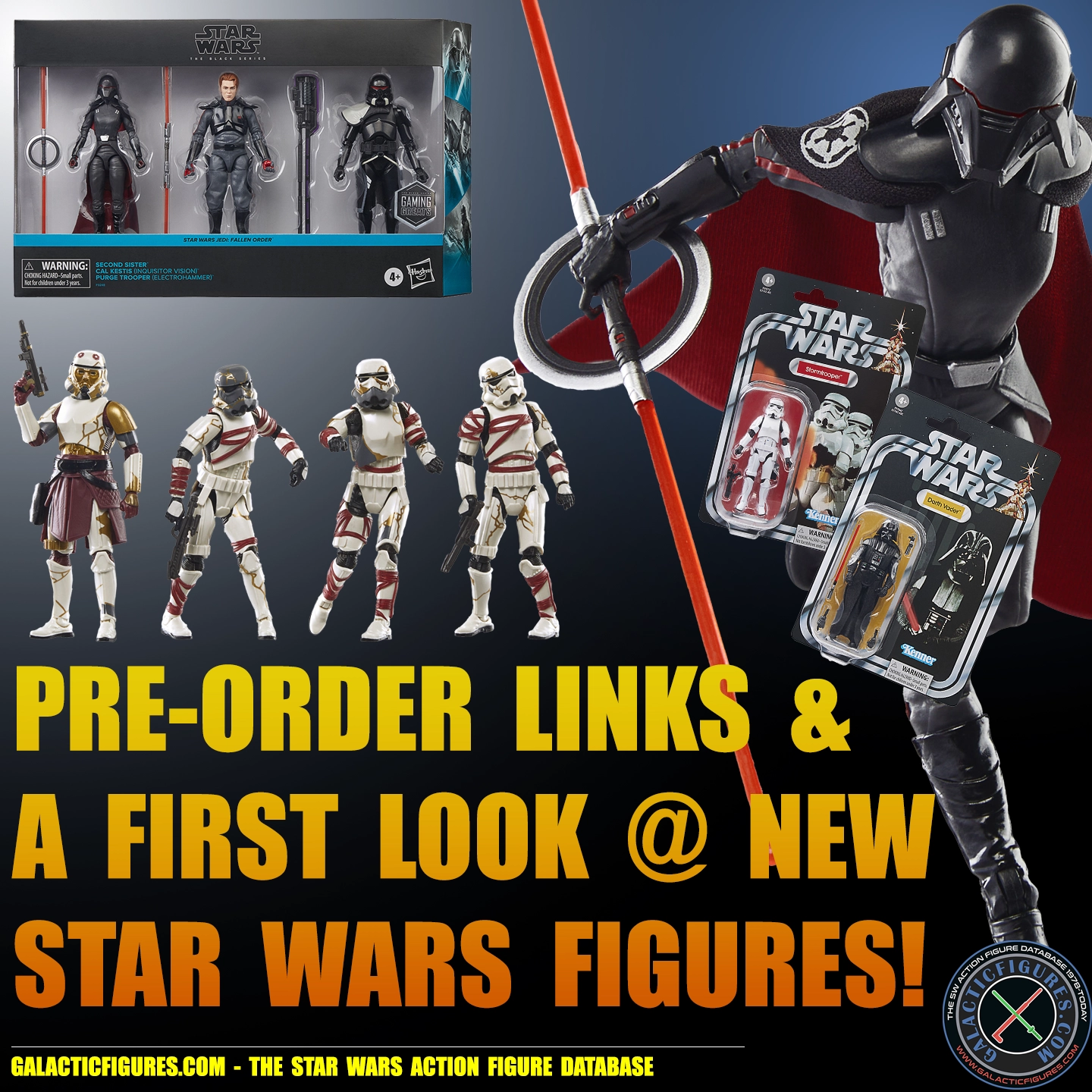 Pre-Order Links And A First Look At New Figures!