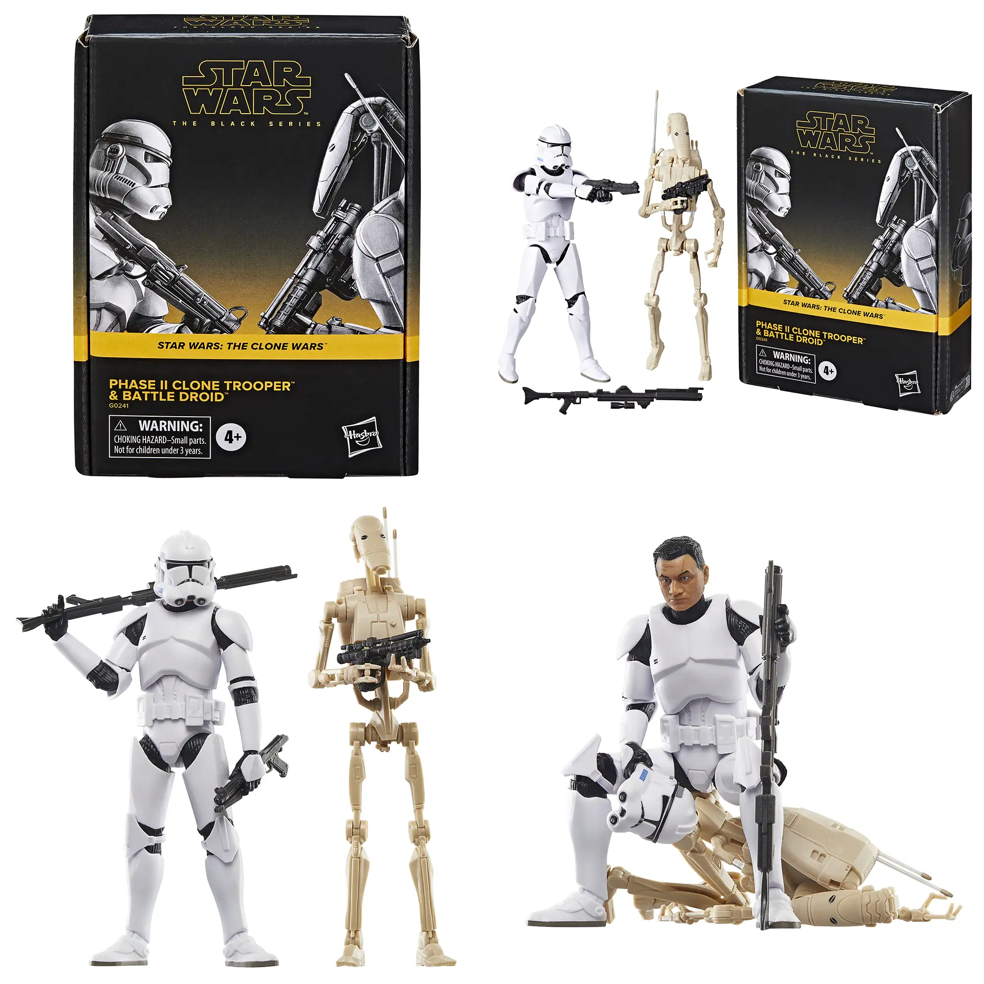 Black Series Clone Trooper Battle Droid 2 pack