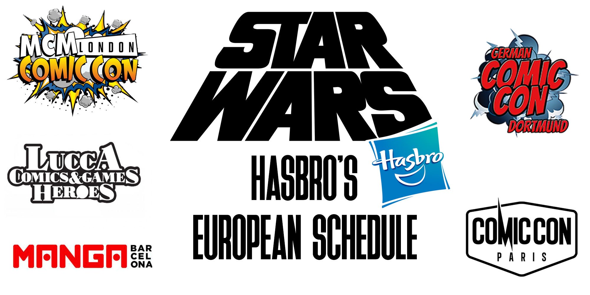 Hasbro Convention Schedule 2019