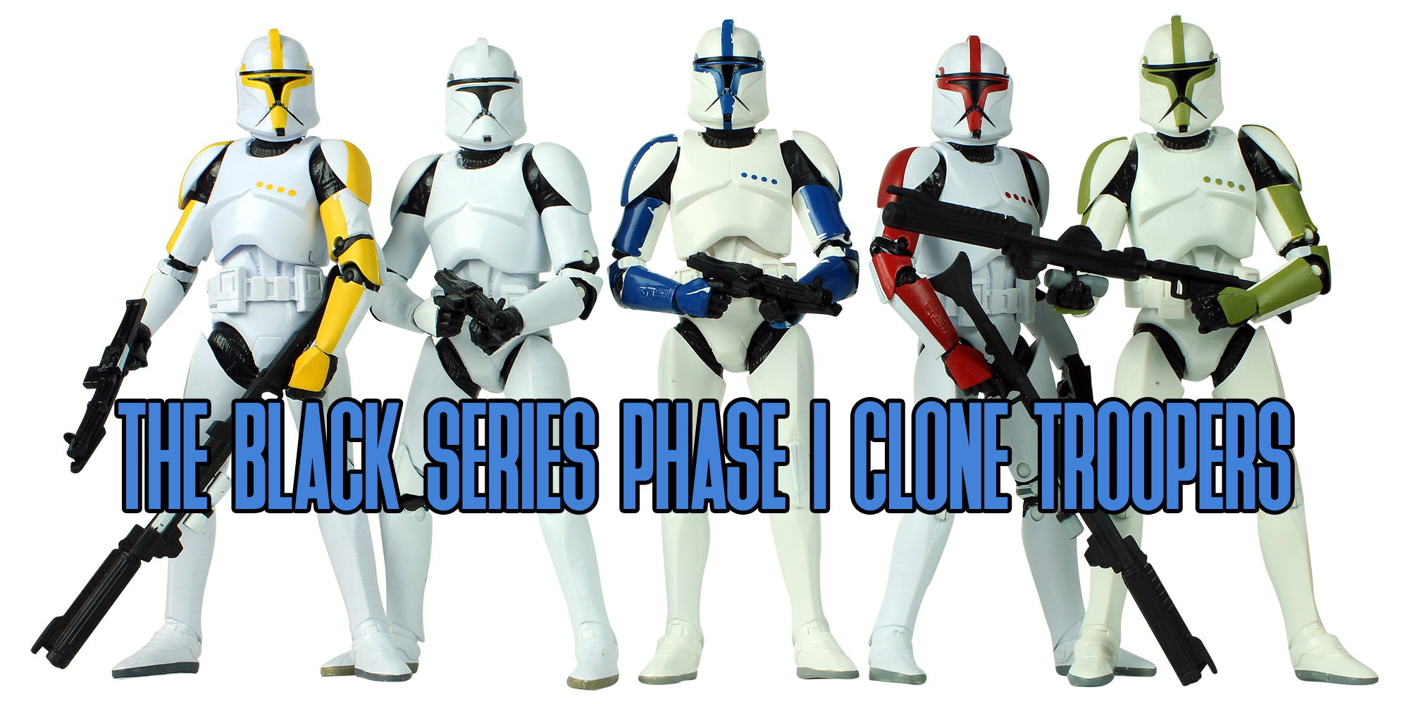 Black Series Clone Troopers Phase 1