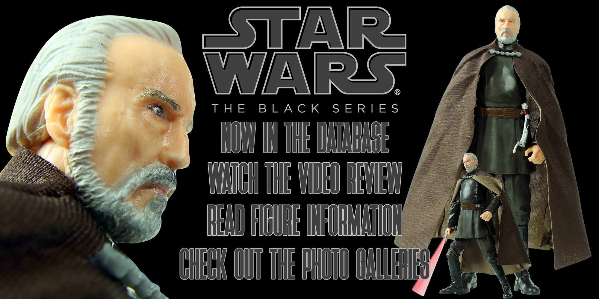 Learn More About The Black Series Count Dooku Figure!
