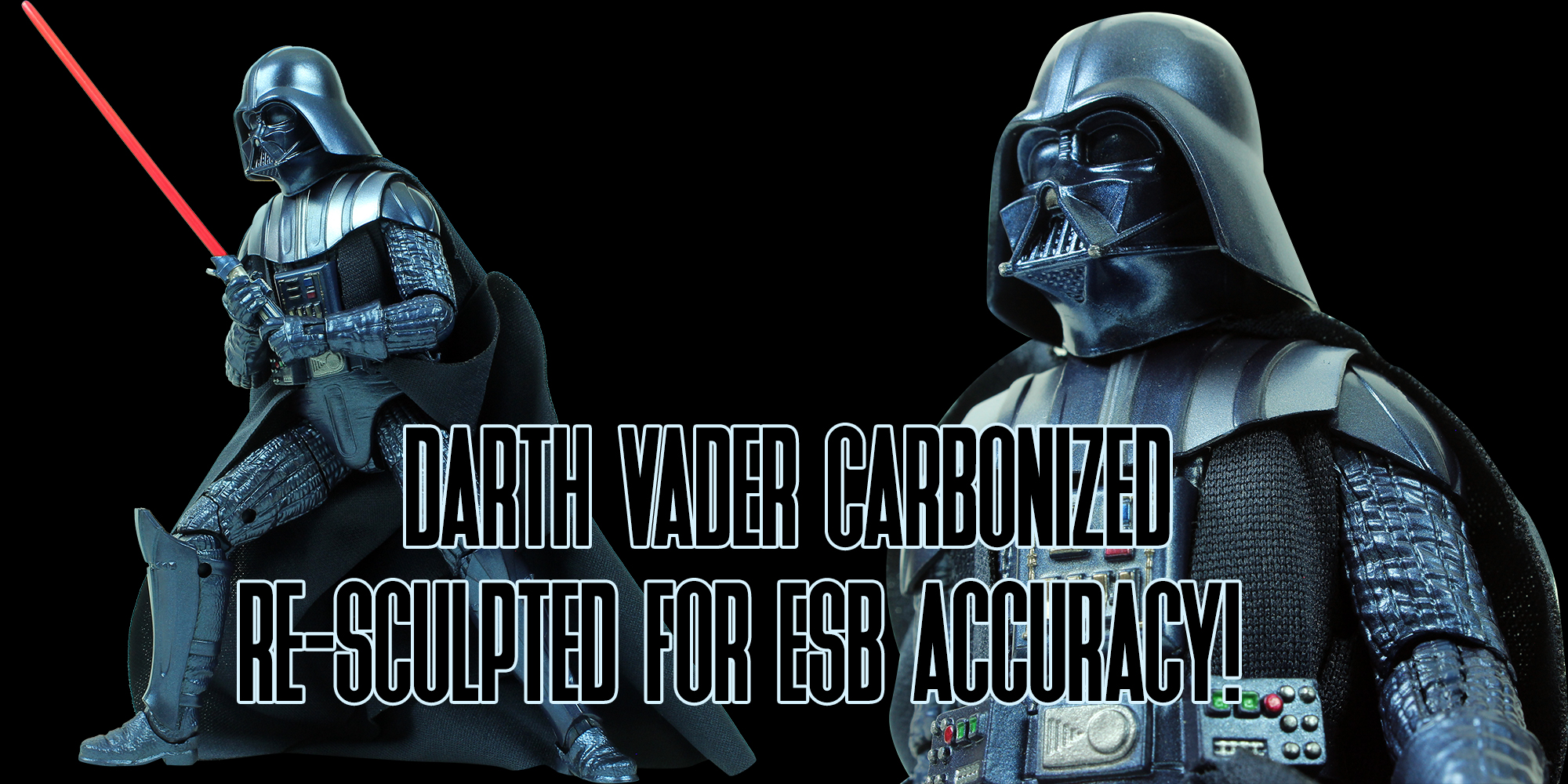 Black Series Darth Vader Carbonized