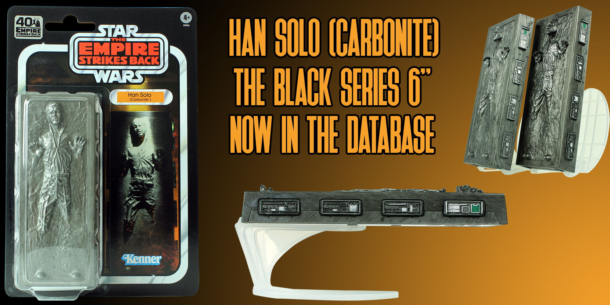 Black Series Han Solo (Carbonite) Added