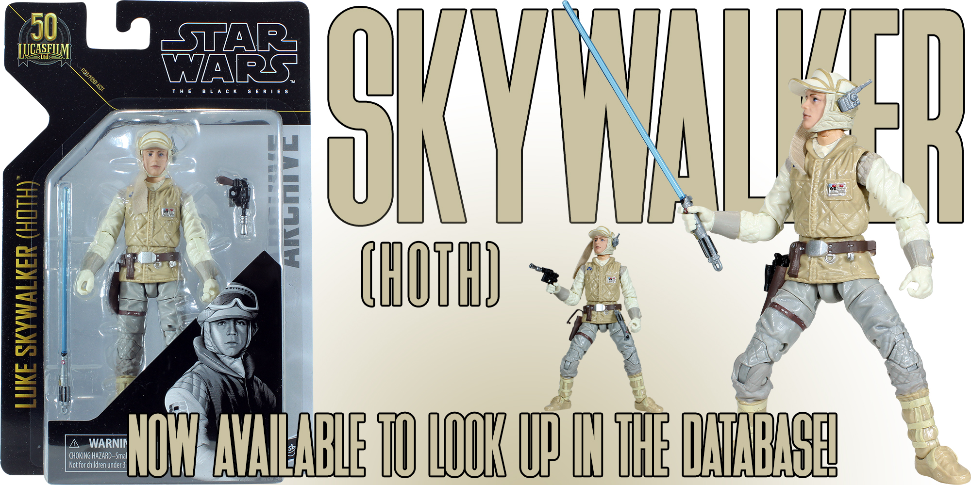 Black Series Archive Luke Skywalker (Hoth) Added