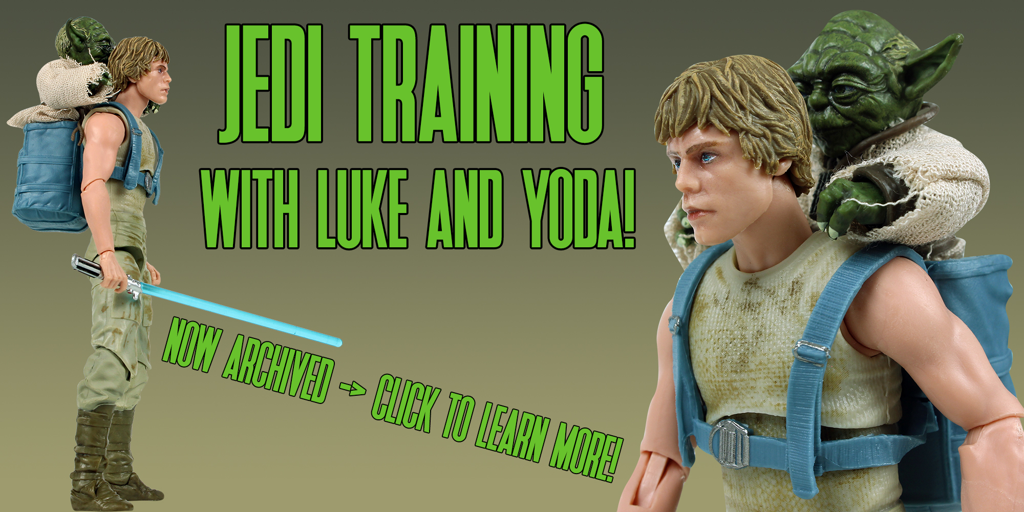 Jedi Training With Luke Skywalker And Yoda!