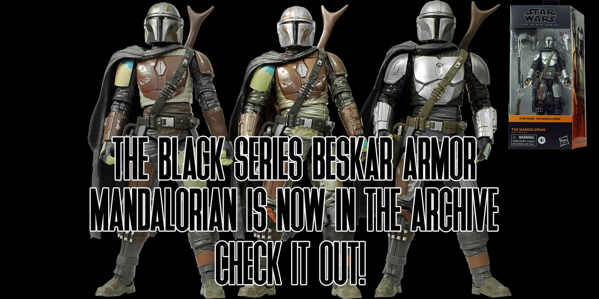Black Series Mandalorian (Beskar Armor) Archived