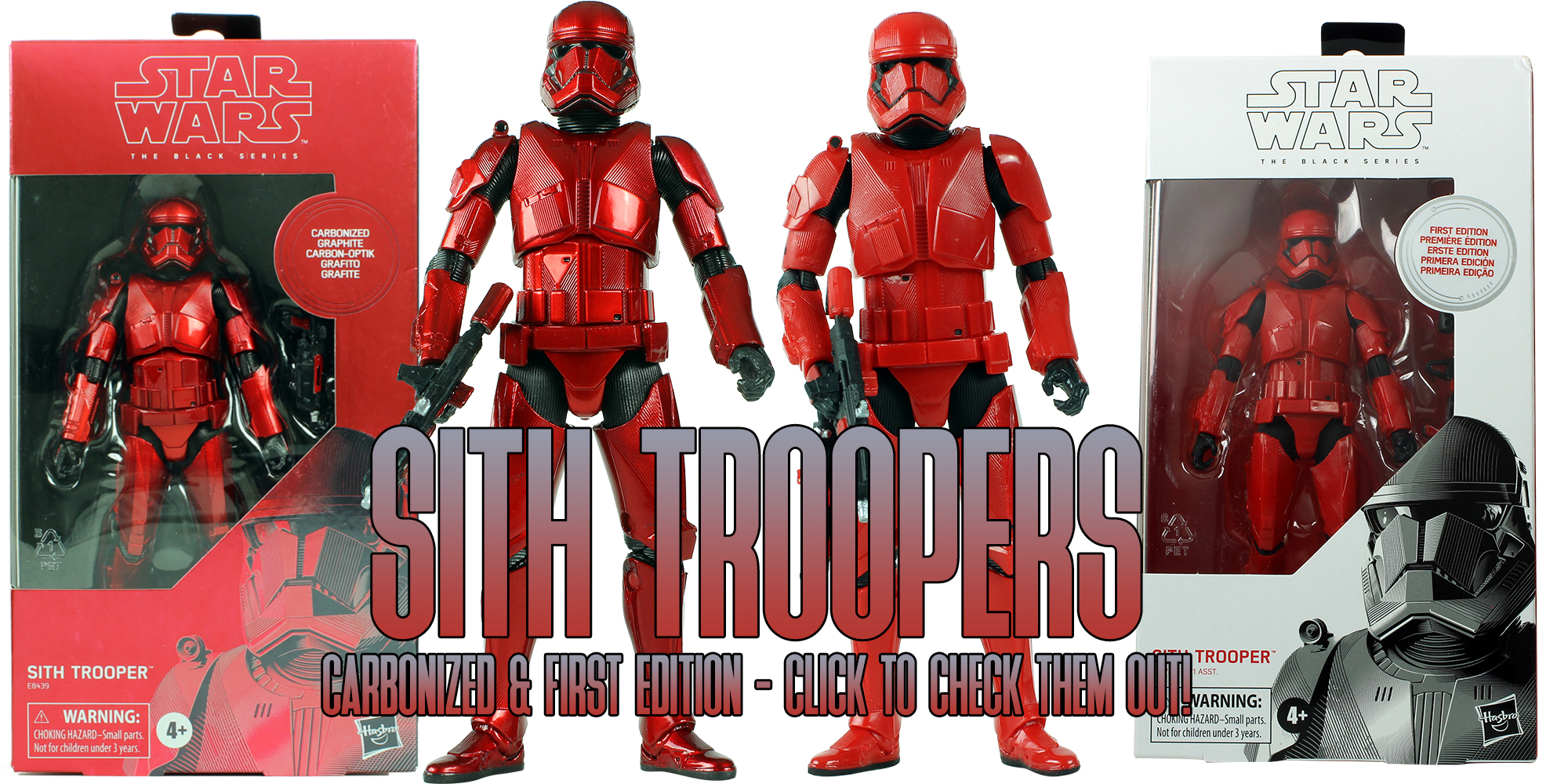 Carbonized And First Edition Sith Troopers Added