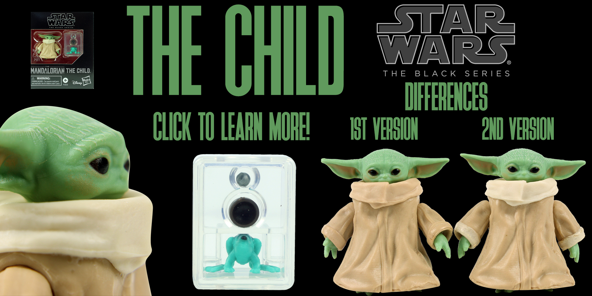 The Black Series The Child (Second Version) Added