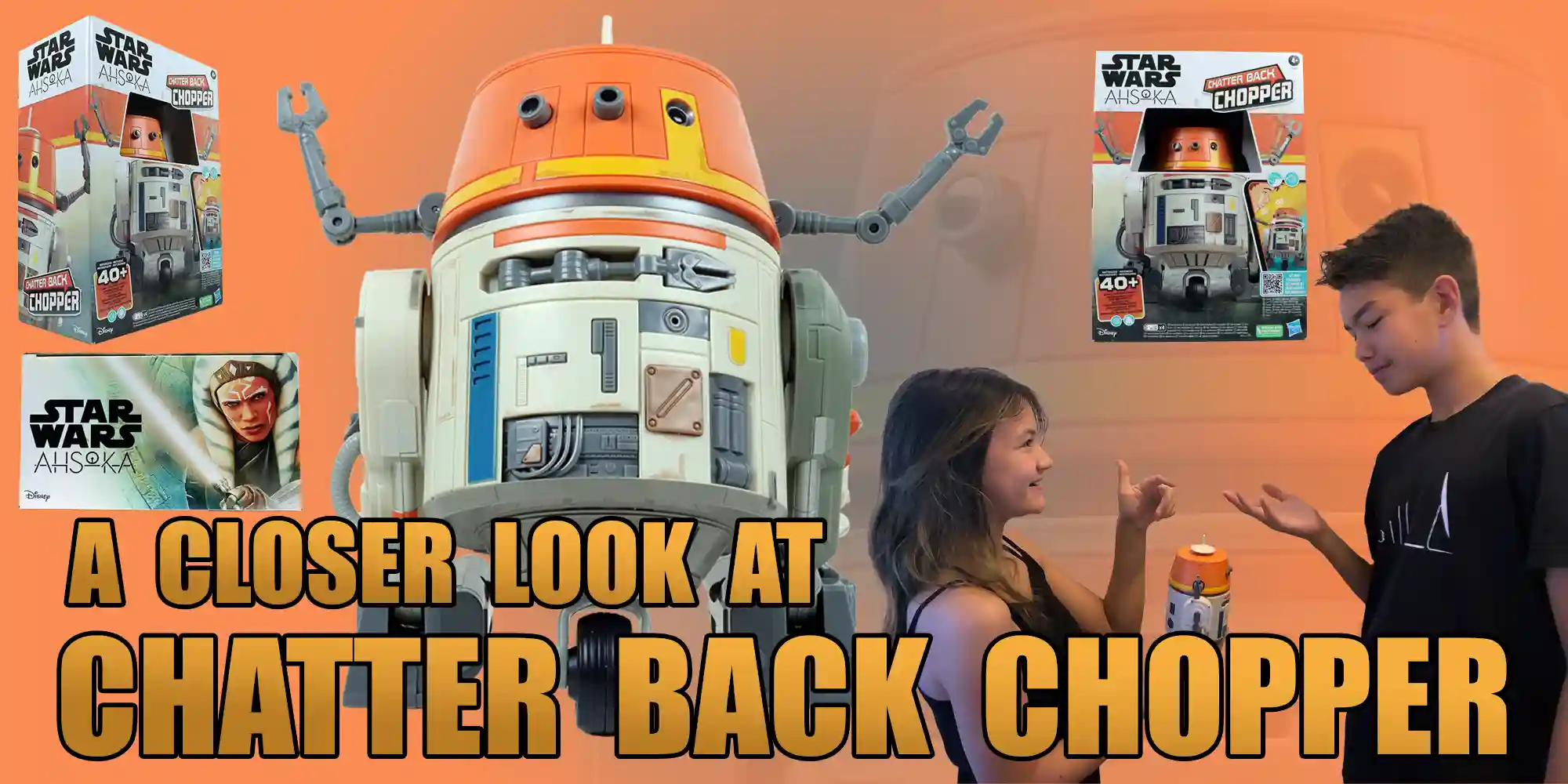 A Look At Hasbro's CHATTER BACK CHOPPER