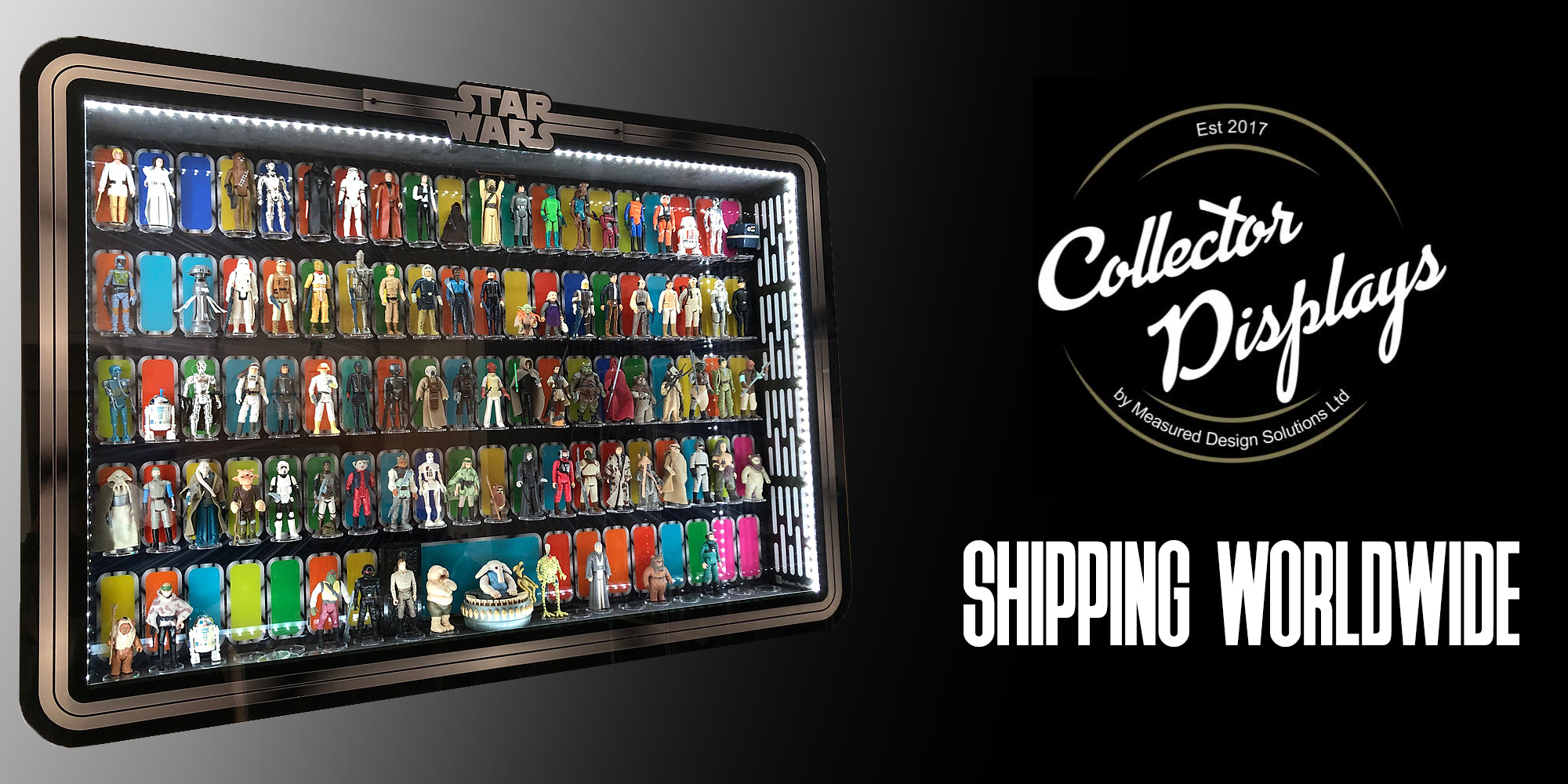 Collector Displays - Shipping Worldwide