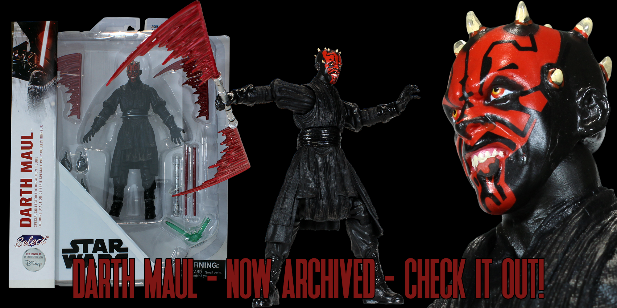 Diamond Select Toys - Darth Maul - Now Archived!