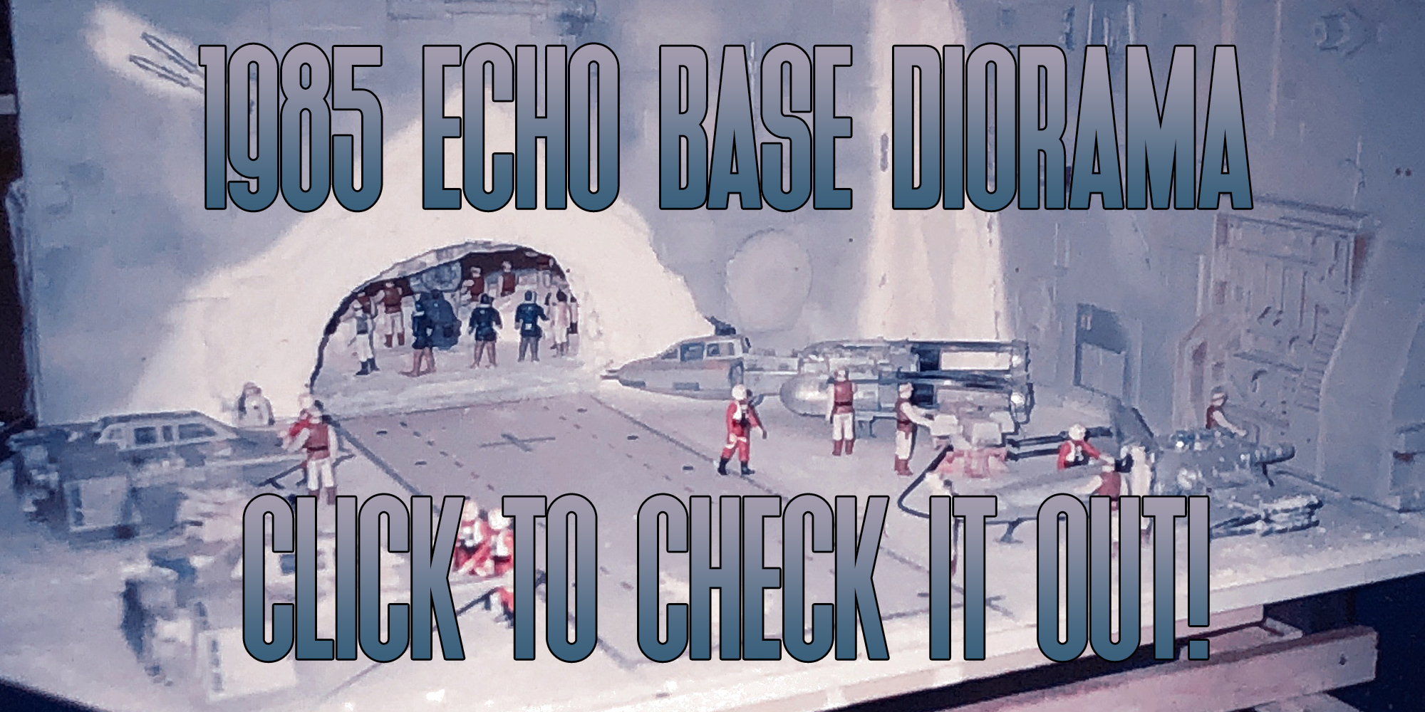 The Amazing Echo Base Diorama From 1985