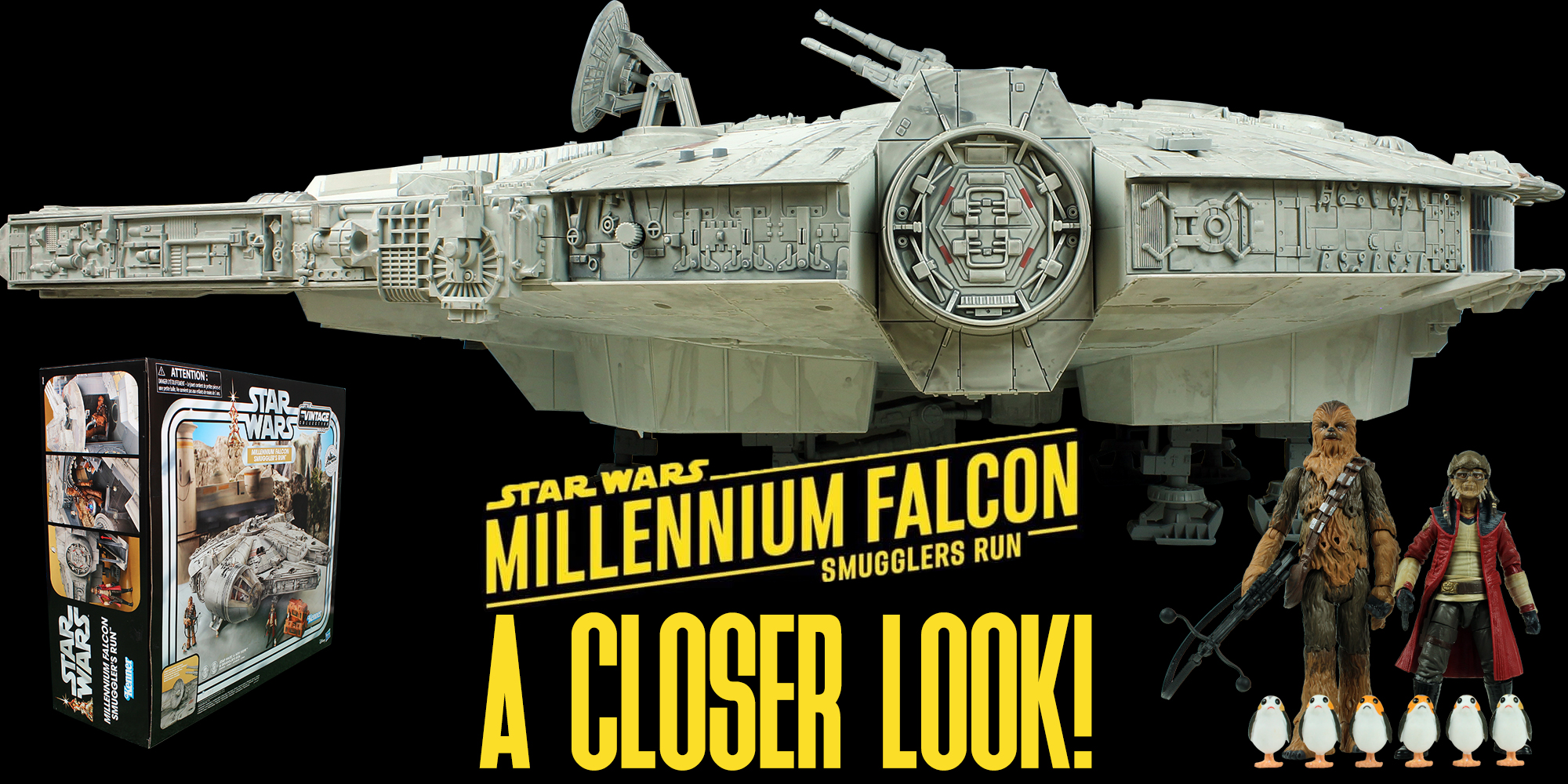 A Closer Look At The Vintage Collection Smuggler's Run Millennium Falcon